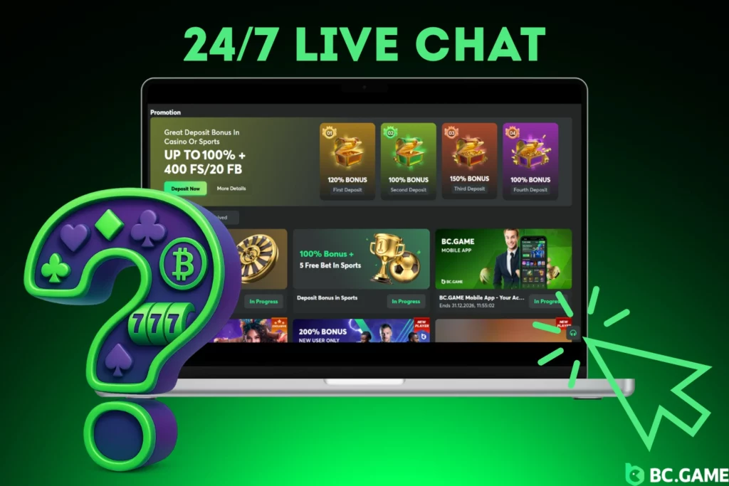 Live Chat BC Game