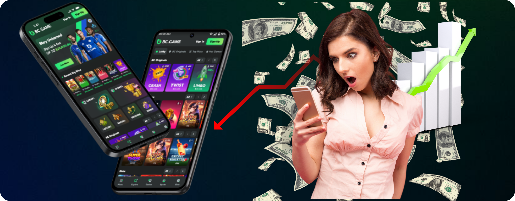 Vor- und Nachteile von BC Game Spielautomaten