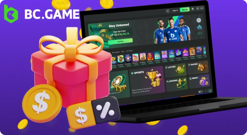 BC.Game-Bonus für Casinospieler