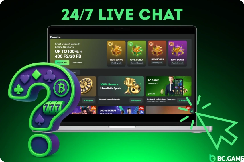 Live Chat BC Game 
