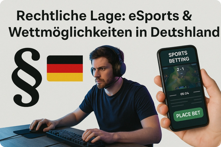Rechtliche Lage: eSports & Wettmöglichkeiten in Deutschland